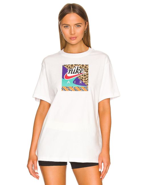 Nike Air Loom Tee in White | Lyst