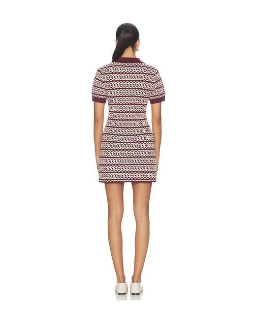 Malbon Red Clara Dress