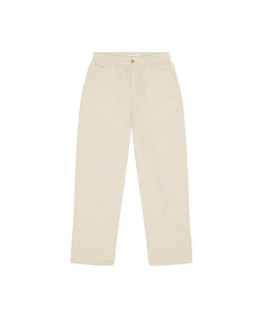 FRAME Natural Relaxed Cotton Trousers for men
