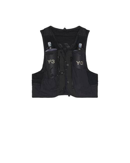 Y-3 Black Y-3 Run Vest for men