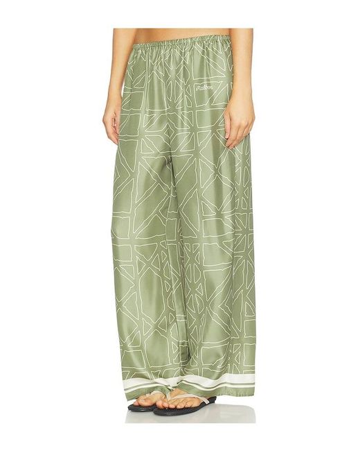 Malbon Green Irena Pant
