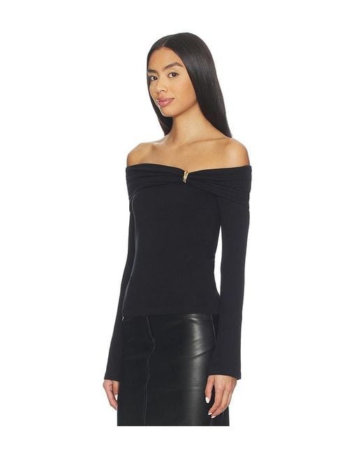 4th & Reckless Black Virgo Top