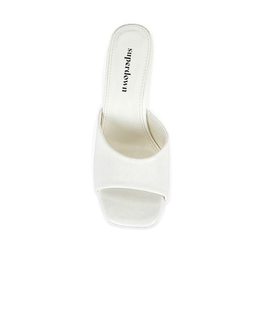 superdown White Blanc Sandal