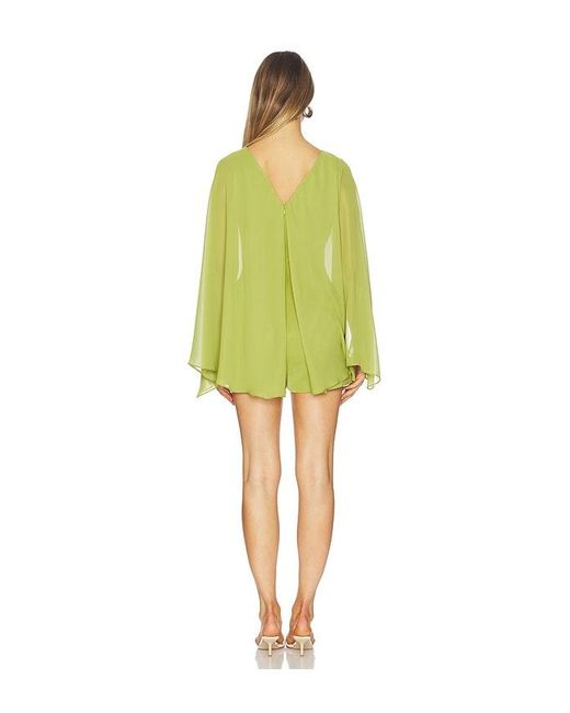 Line & Dot Yellow Fond Romper
