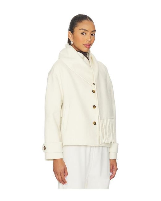 Line & Dot Natural Sofia Scarf Jacket
