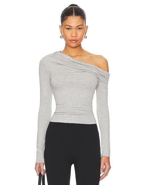 AFRM White Bria Essential Top
