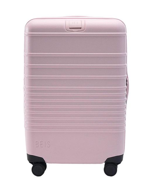 BEIS Pink The Carry-on Roller Bag