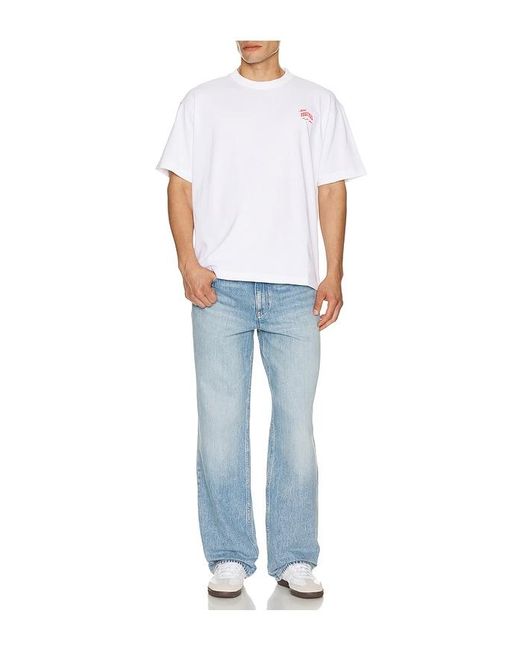 Percival White Dexter Oversized Tee for men