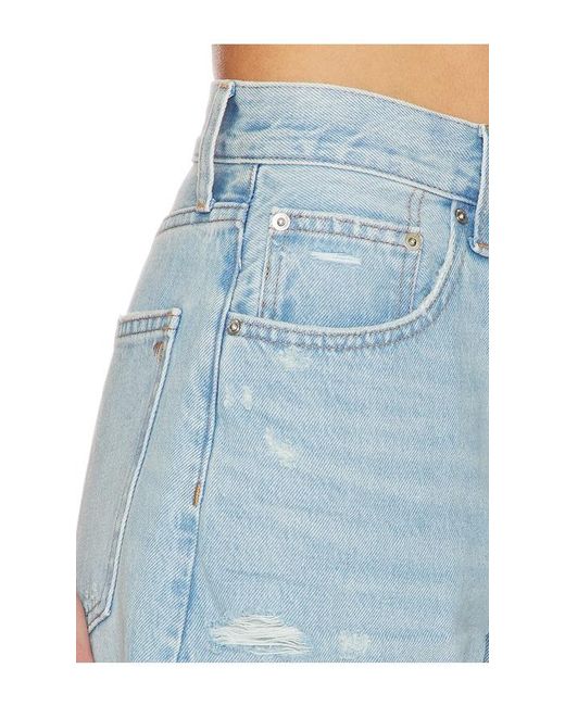 Madewell Blue Essex Shorts