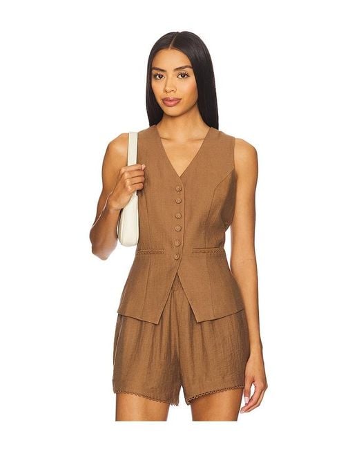 Heartloom Brown Campari Vest