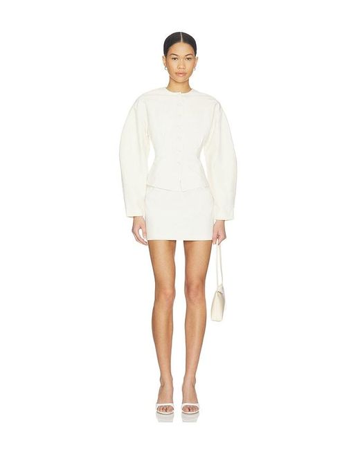 ALL THE WAYS White Mamie Blazer