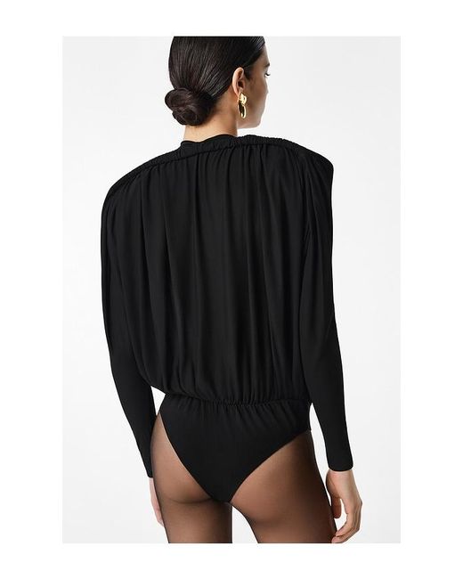 REVOLVE LOS ANGELES Black Rielle Bodysuit