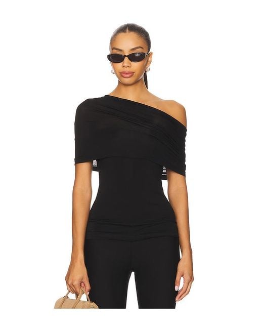 Helmut Lang Black Sash Top