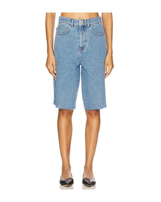 Rohe Blue Baggy Fit Denim Shorts