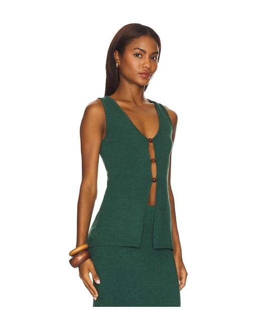 Seven Wonders Green Addina Top