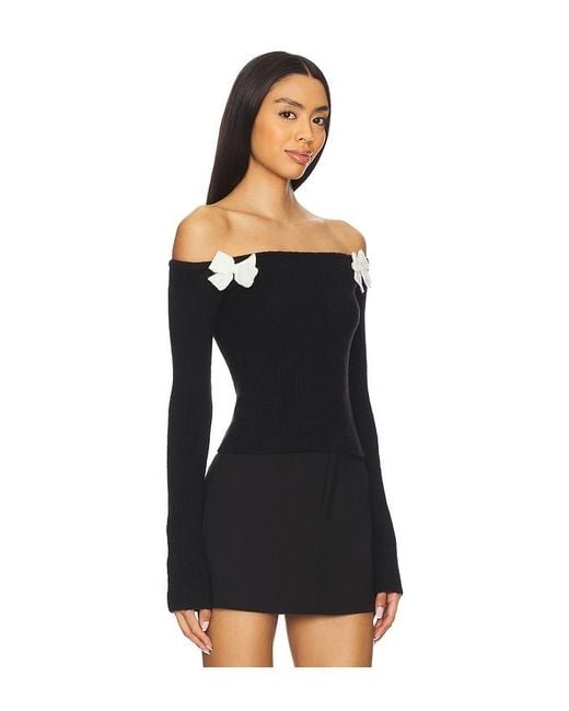 MAJORELLE Black Leonie Sweater