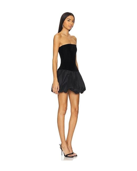 MAJORELLE Black Juliette Mini Dress