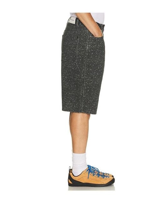 Thisisneverthat Gray Relaxed Painter Short for men