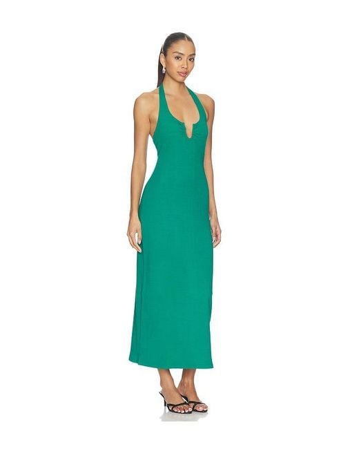 LSPACE Green La Femme Dress