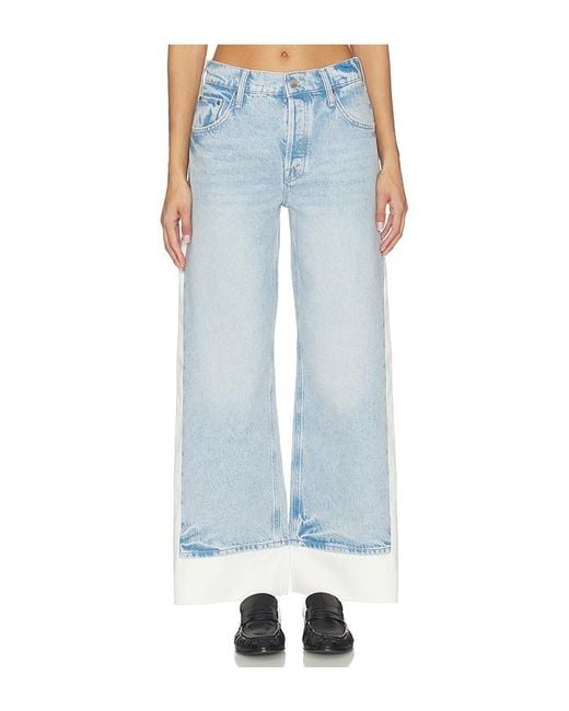 Mother Blue The Nacho Double Dip Nerdy Jeans
