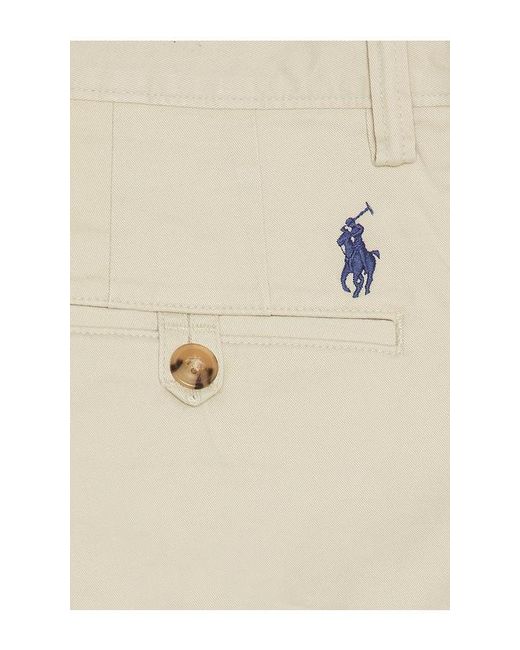 Polo Ralph Lauren Natural Bedford Cotton Stretch Twill Short for men