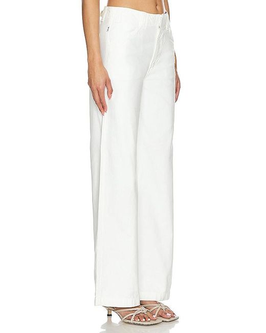 Citizens of Humanity White Paloma Utility Trouser