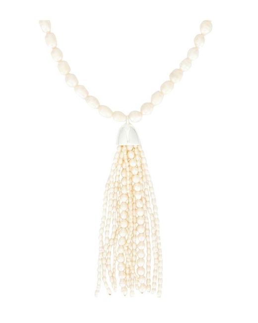 Julietta White Delfina Necklace