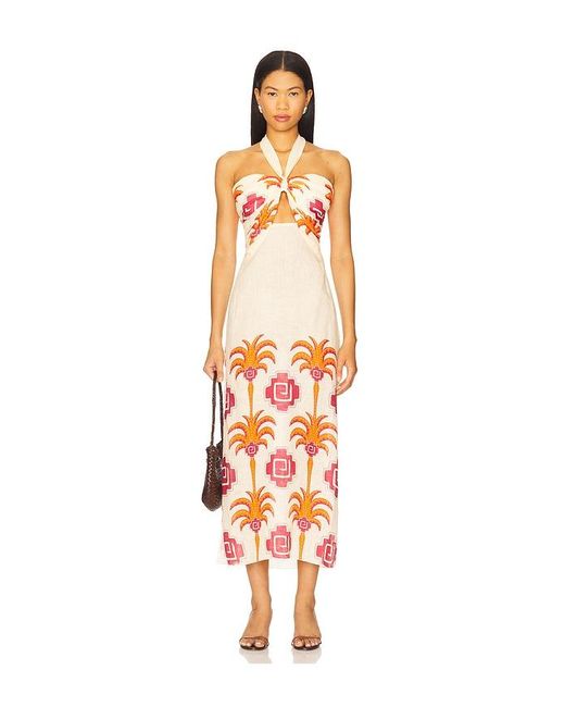 Johanna Ortiz White Water Adventure Ankle Dress