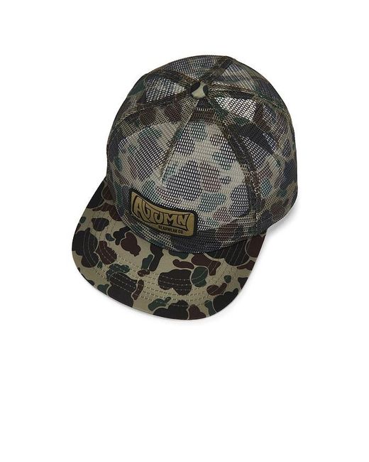 Autumn Headwear Black Camo Trucker Cap for men