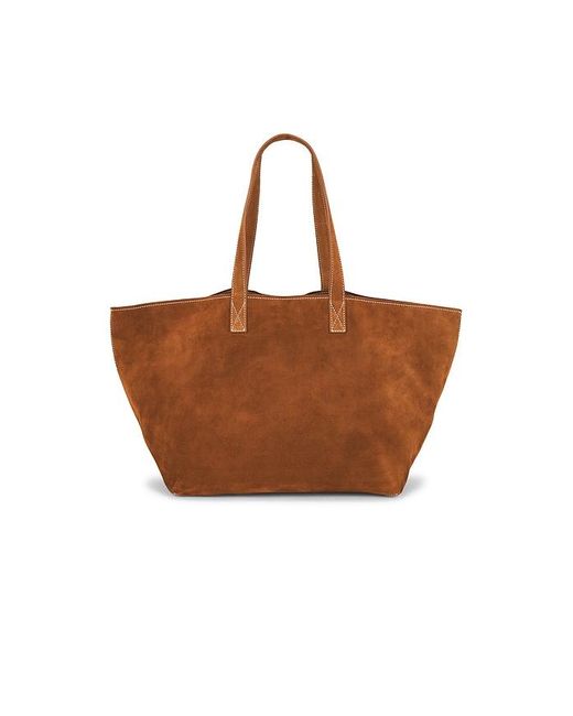 Mansur Gavriel Brown Caryall Tote Bag