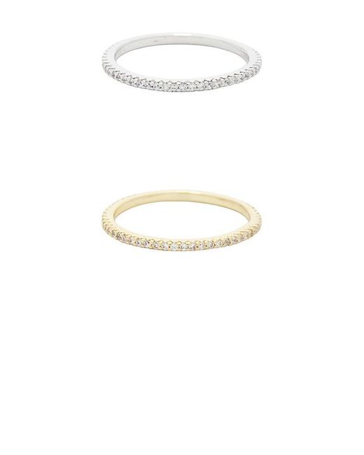 Shashi White Ring