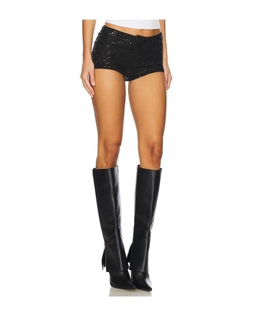superdown Black Shani Micro Short