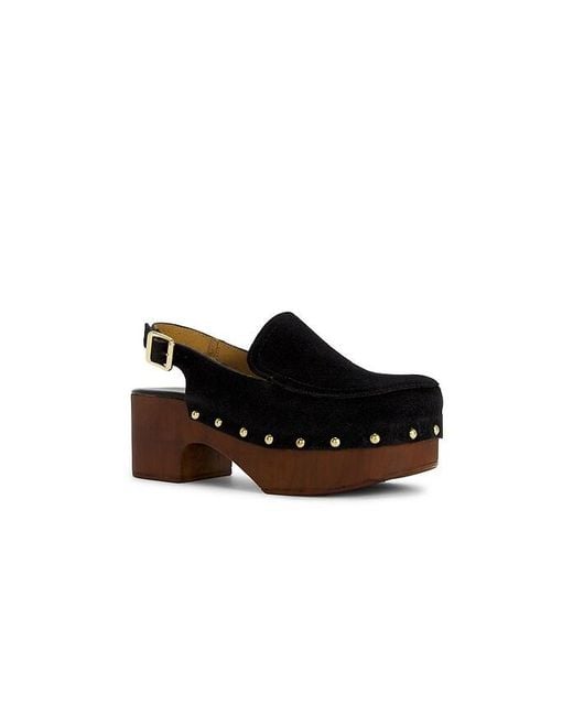Seychelles Black Backlot Slingback Clog Pump