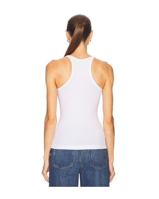 GRLFRND Blue Slim Racer Tank