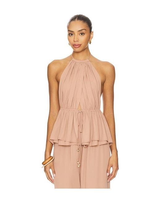 Kimberly Taylor Natural Mallorca Top
