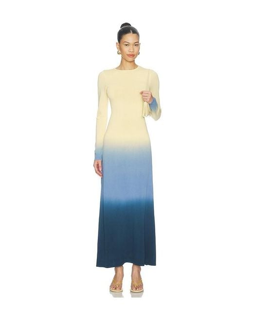 Solid & Striped Blue Kleid The Dora