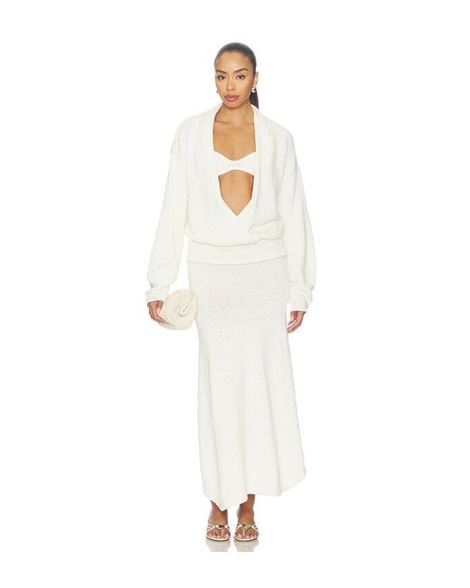 AYA MUSE White Kena Skirt