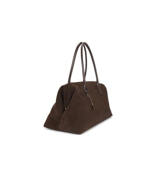 VERAFIED Brown Espresso Suede Club Bag