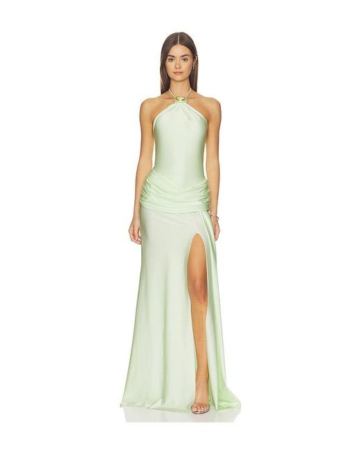 Shani Shemer White Valentine Maxi Dress
