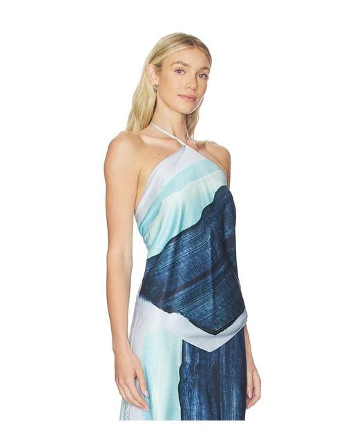 Significant Other Blue Imali Top