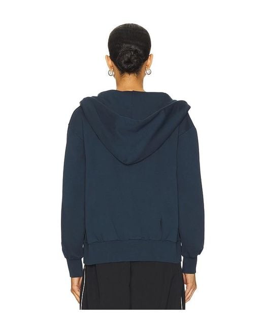 No Problemo Blue Nyp Zip Through Hoodie
