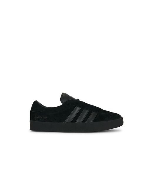 Y-3 Black Gazelle Sneakers for men