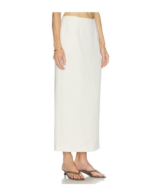 RUE SOPHIE White Elira Skirt