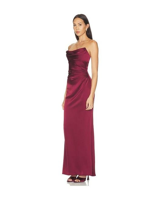 Katie May Red Taylor Gown
