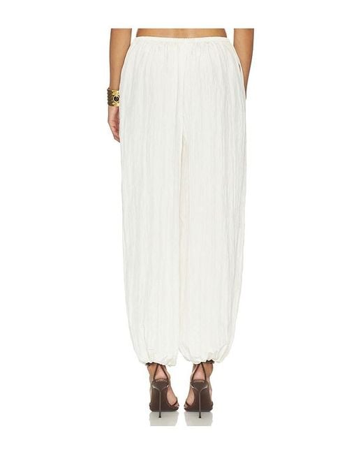 Lovers + Friends White Otto Pant