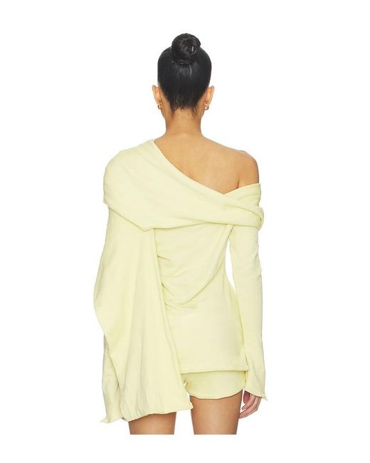 Deme by Gabriella Yellow The Saki Top