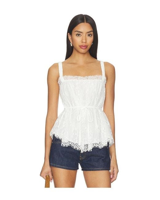 Tularosa White Leanna Top