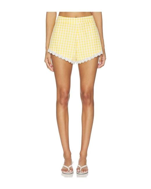 MAJORELLE Yellow Peggy Hot Short