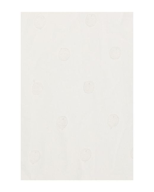 Nia White Clavel Top