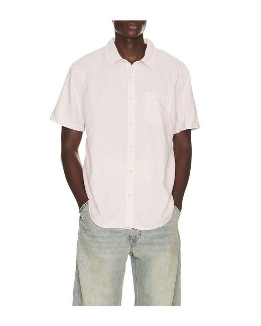 Marine Layer Multicolor Better Than Linen Shirt for men